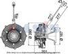 MERCE 5412001222 Clutch, radiator fan